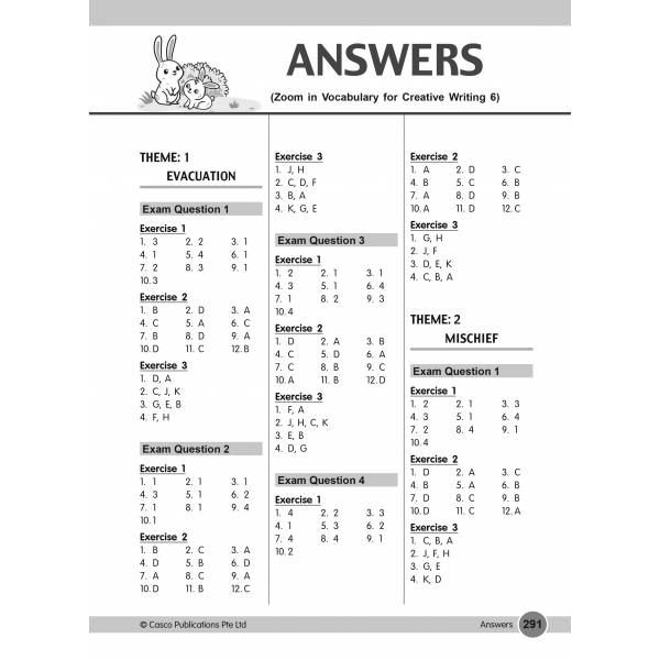 Zoom in Vocabulary for Creative Writing Primary 6 - 2nd Edition